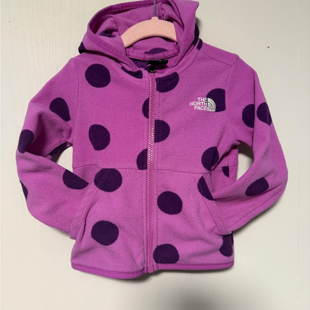 The North Face kids glacier full zip hoodie 2T
